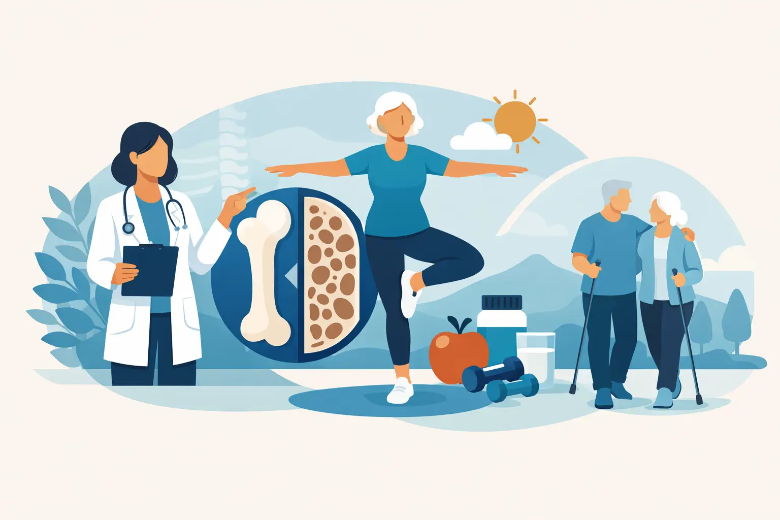 Cómo prevenir la osteoporosis de forma realista