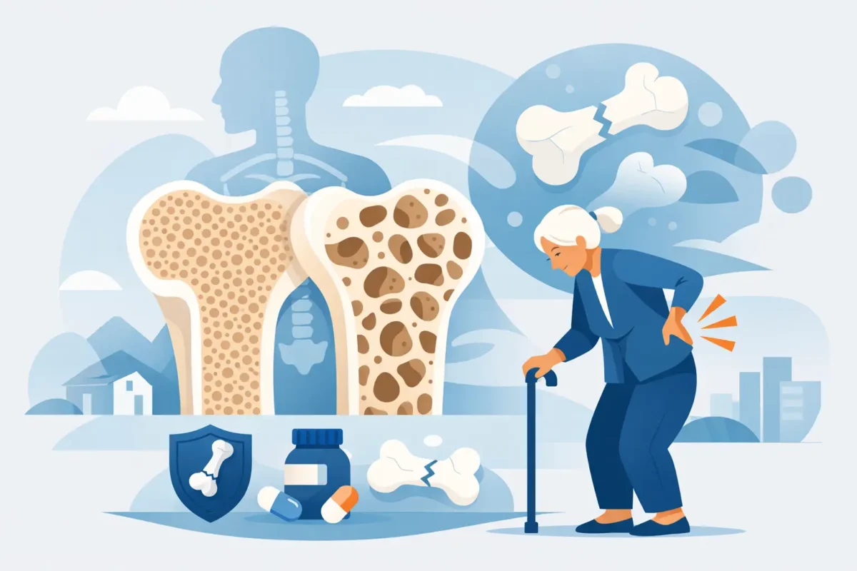 ¿Qué es la osteoporosis y cómo afecta?