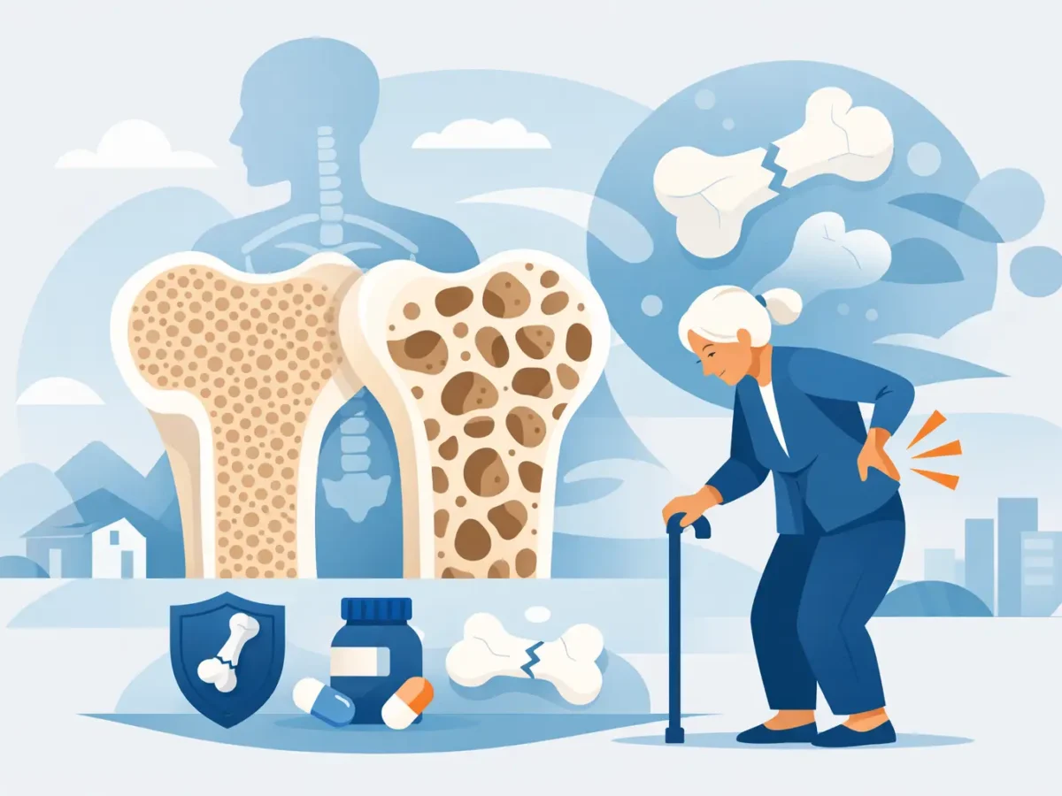 ¿Qué es la osteoporosis y cómo afecta?