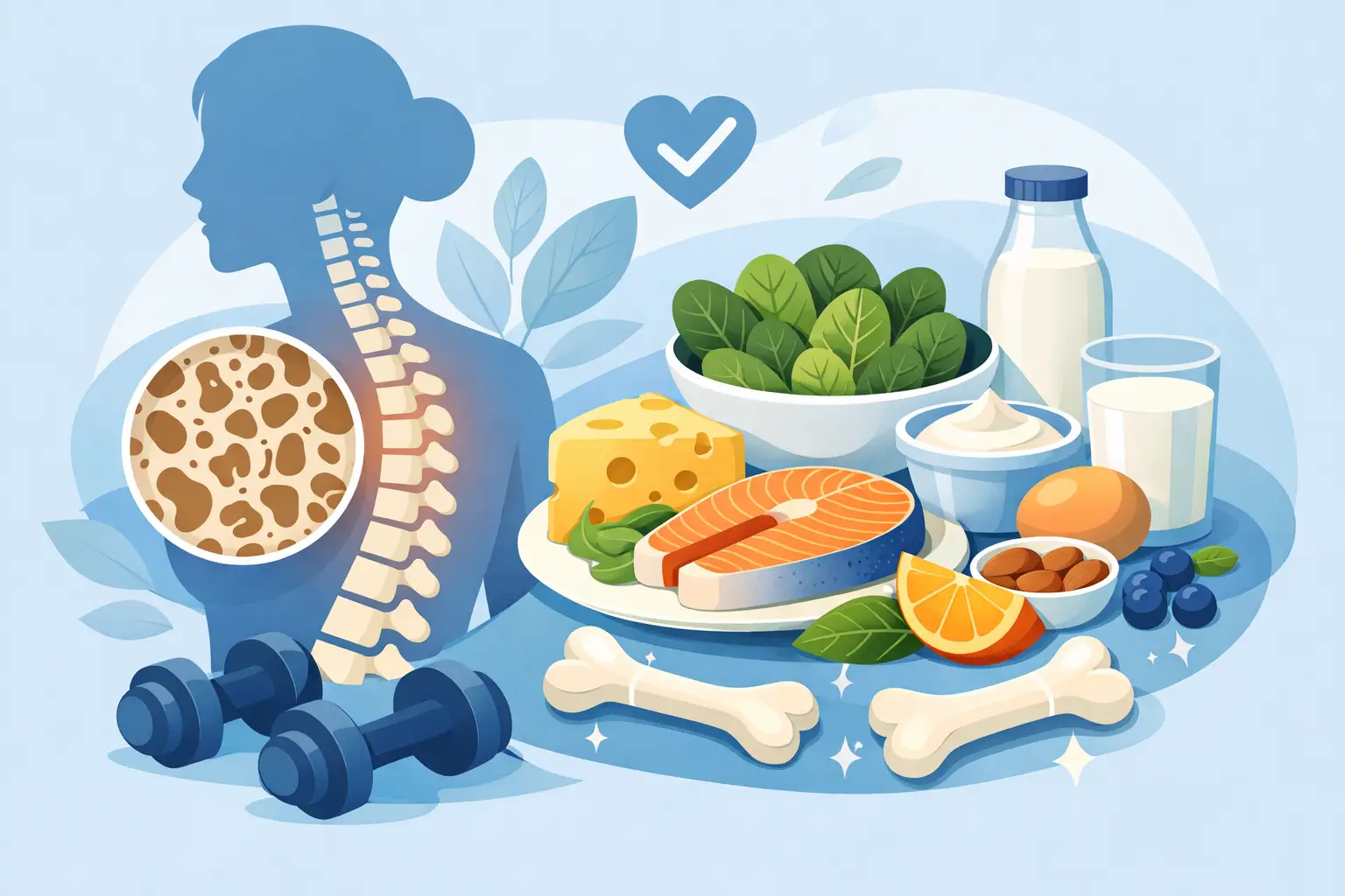 Dieta para osteoporosis que sí ayuda
