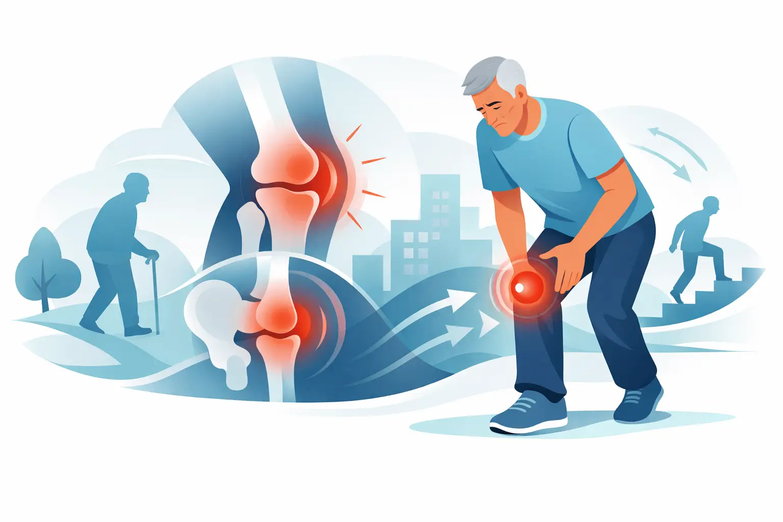 Dolor articular después de los 50 y movilidad