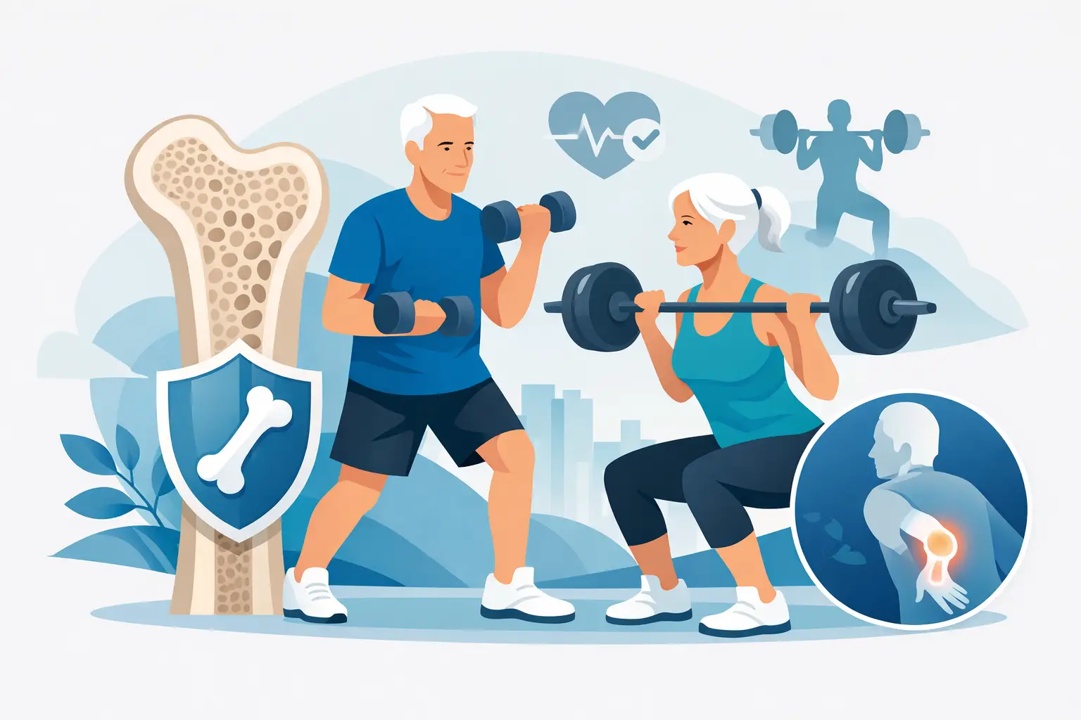 ¿Es segura la carga osteogénica tras los 50 años?