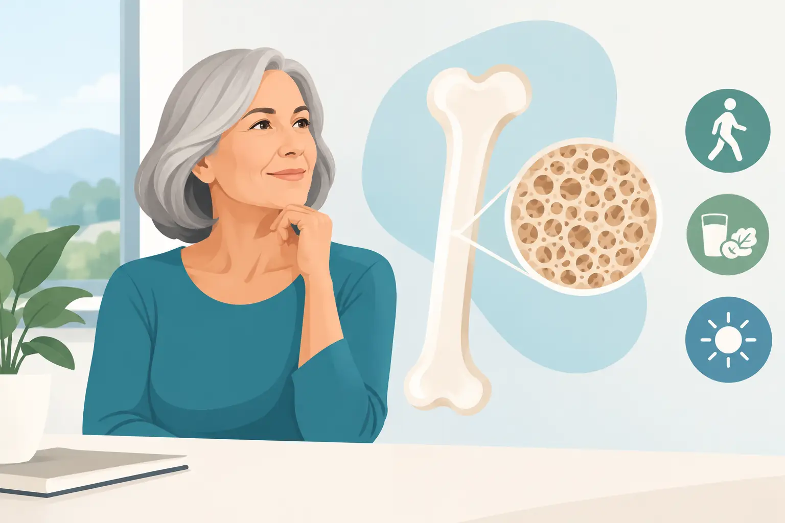 Cómo evaluar salud ósea después de los 50